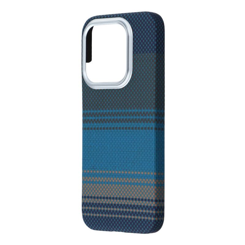 Cover Hoesje Xiaomi 17 Telefoonhoesje Gradient With Metal Frame For Lens - Floating Blue
