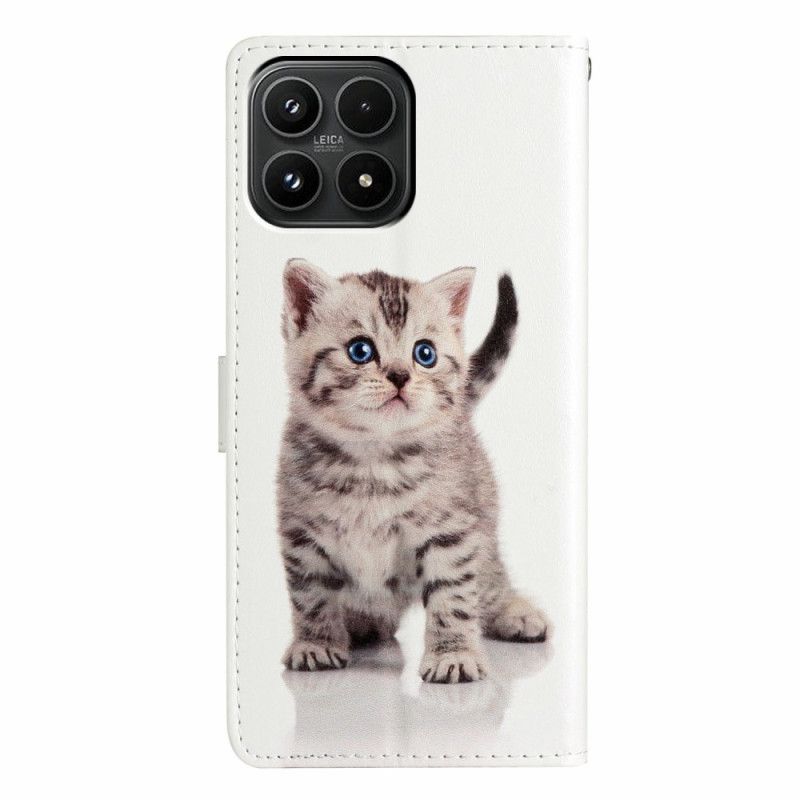 Flip Case Leren Xiaomi 17 Katje