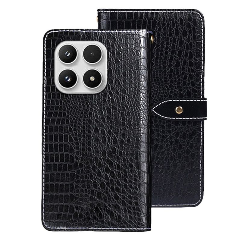 Flip Case Leren Xiaomi 17 Krokodillenstructuur Idewei