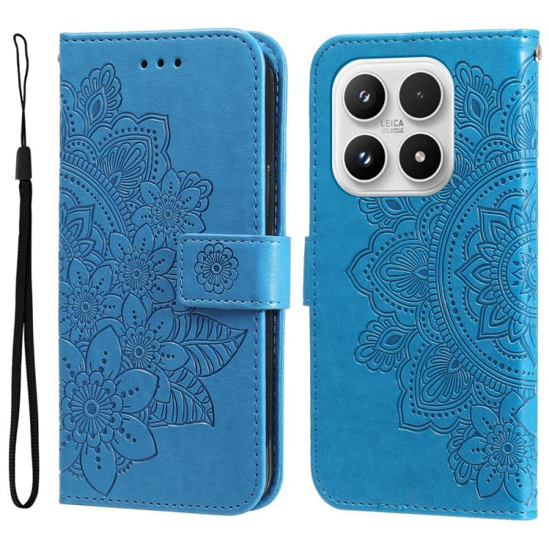 Flip Case Leren Xiaomi 17 Mandala-print