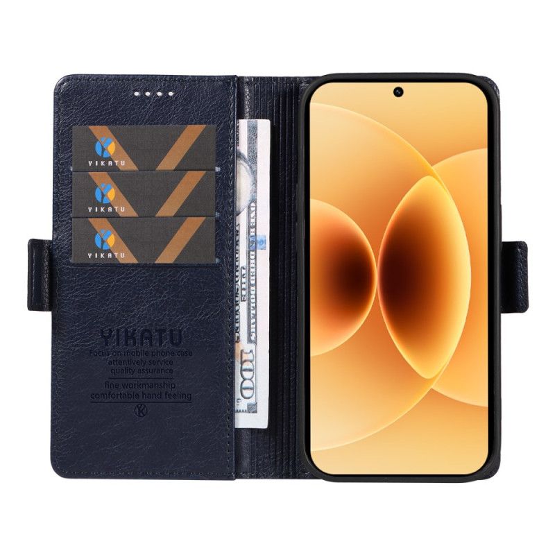 Flip Case Leren Xiaomi 17 Yikatu Vintage Design