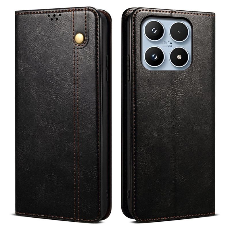 Folio-hoesje Xiaomi 17 Gewaxt Kunstleer