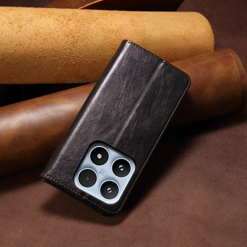 Folio-hoesje Xiaomi 17 Gewaxt Kunstleer