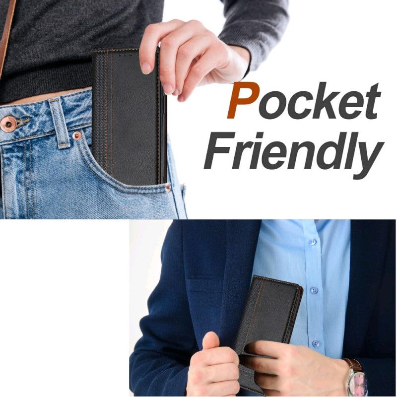 Folio-hoesje Xiaomi 17 Rasterpatroon