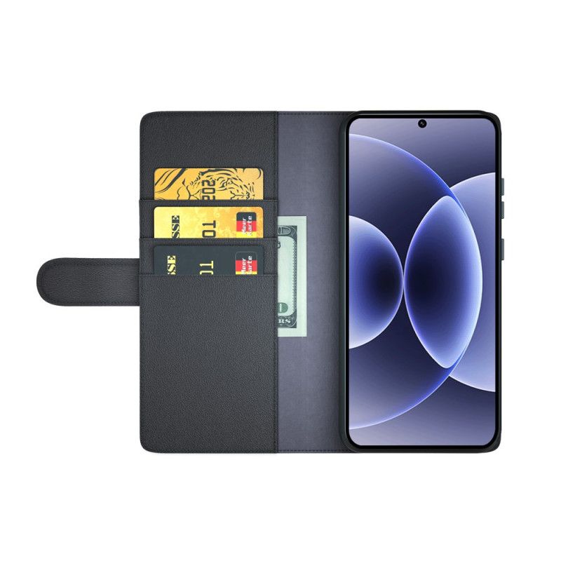 Folio-hoesje Xiaomi 17 Telefoonhoesje Echt Leer