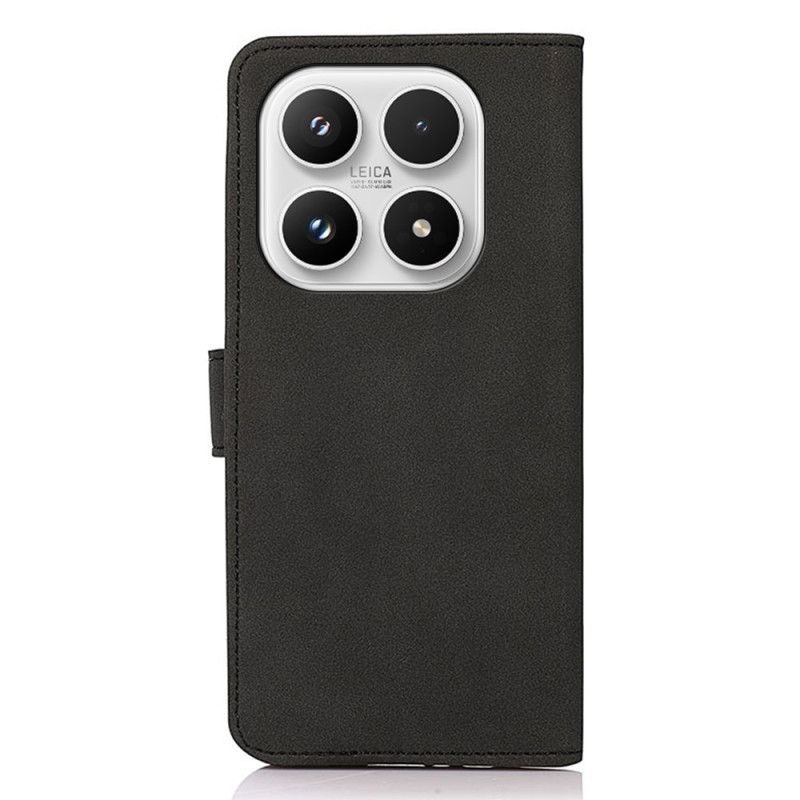 Folio-hoesje Xiaomi 17 Telefoonhoesje Khazneh Suède-effect