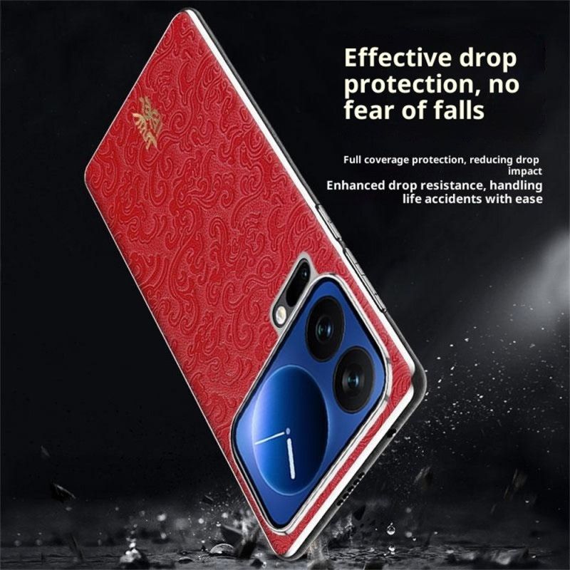 Hoesje Voor Xiaomi 17 Drakenpatroon