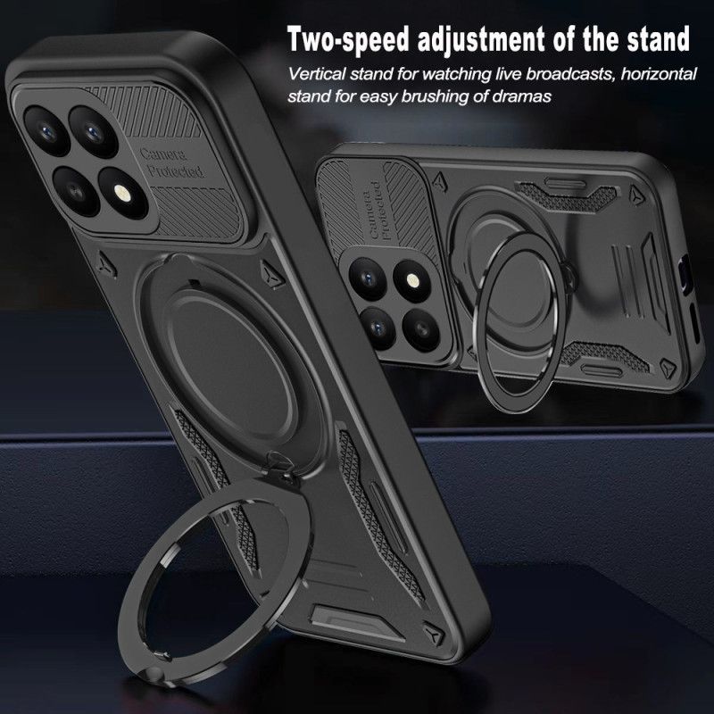 Hoesje Voor Xiaomi 17 Magnetisch Met Draaibare Standaard