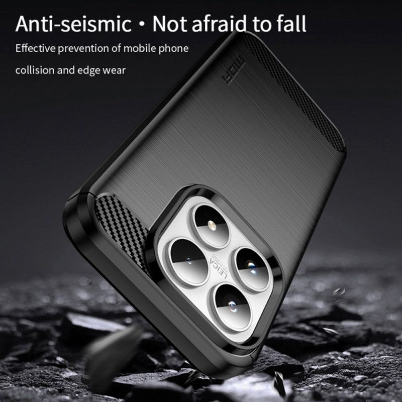 Hoesje Xiaomi 17 Geborsteld Koolstofvezel