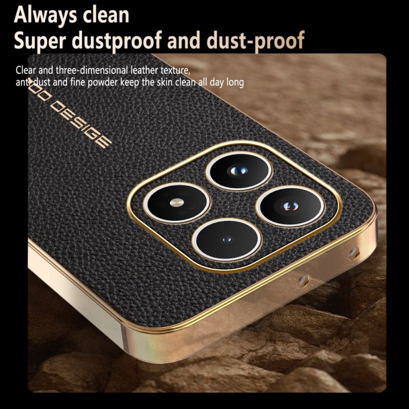 Hoesje Xiaomi 17 Krasbestendige Lychee-textuur