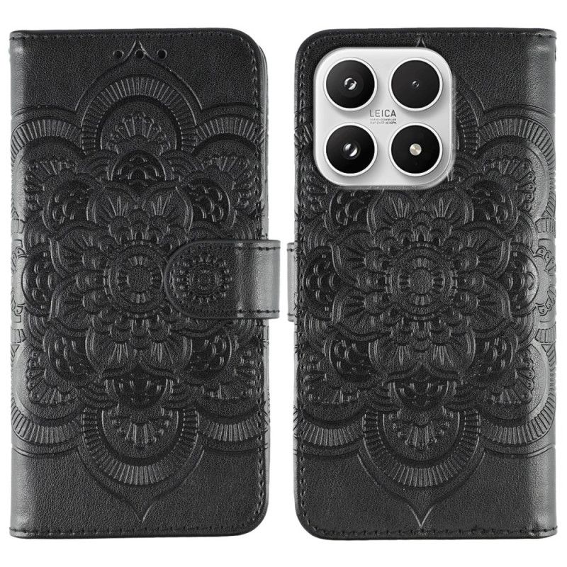 Leren Hoesje Voor Xiaomi 17 Mandala-patroon