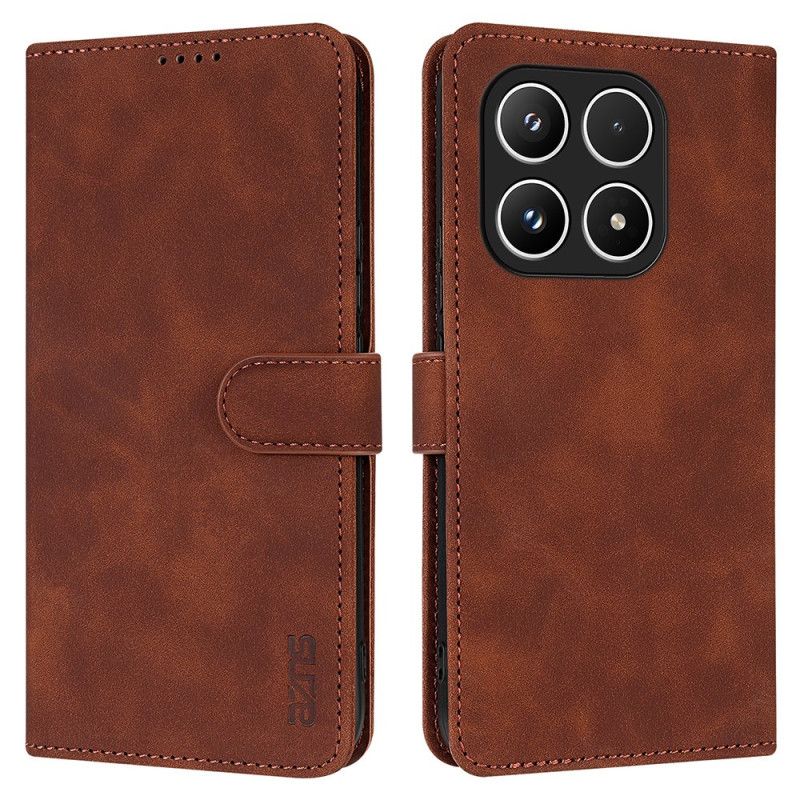 Leren Hoesje Voor Xiaomi 17 Suède-effect Azns