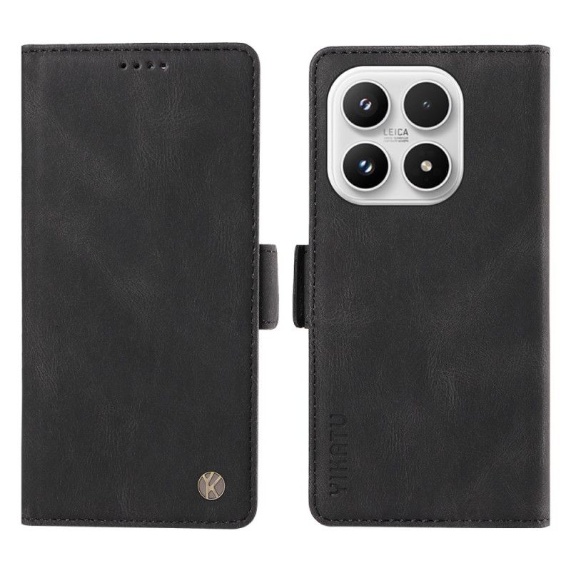 Leren Hoesje Voor Xiaomi 17 Yikatu Suède-effect