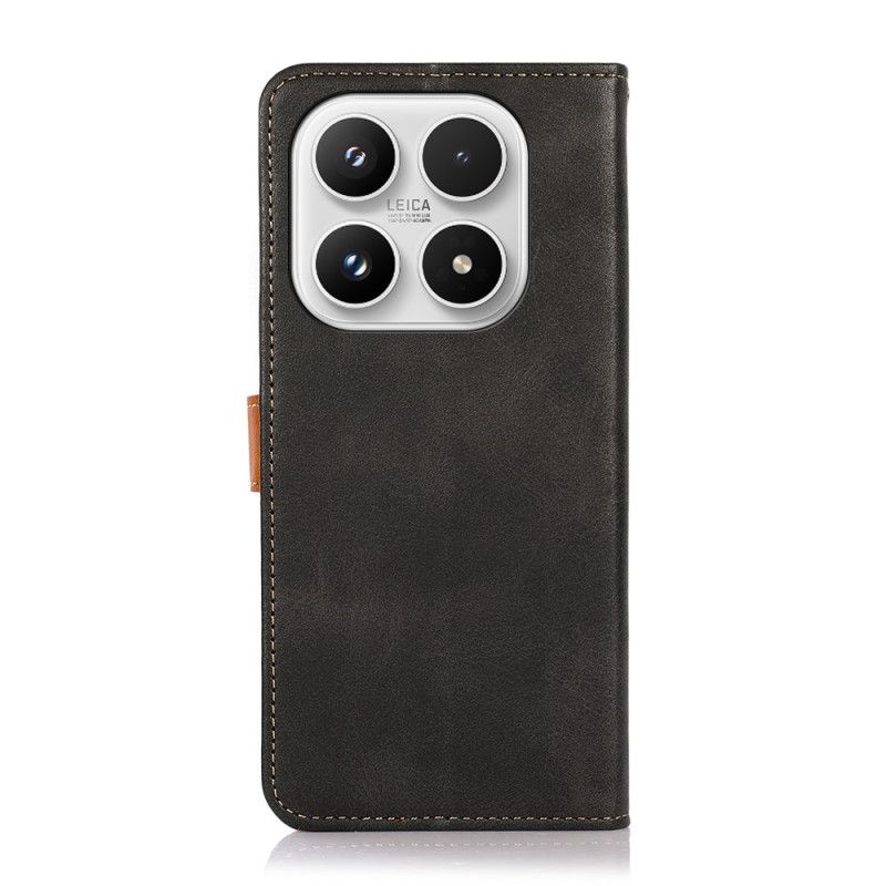 Leren Hoesje Xiaomi 17 Khazneh Gouden Sluiting Bescherming Hoesje