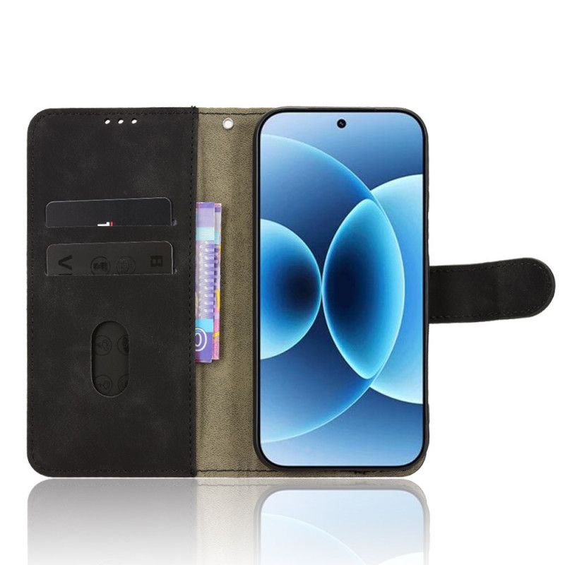 Leren Hoesje Xiaomi 17 Suède-effect Bescherming Hoesje