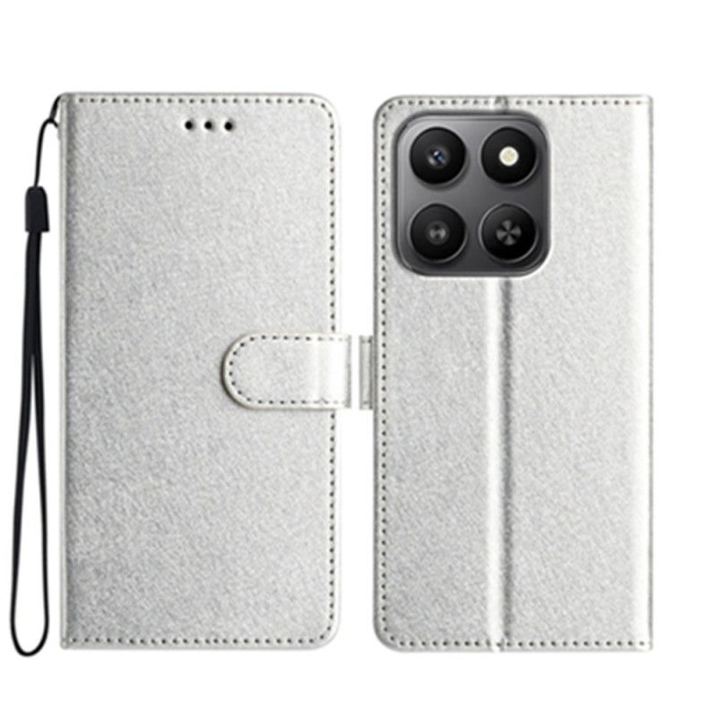 Leren Hoesje Xiaomi 17 Zijdetextuur
