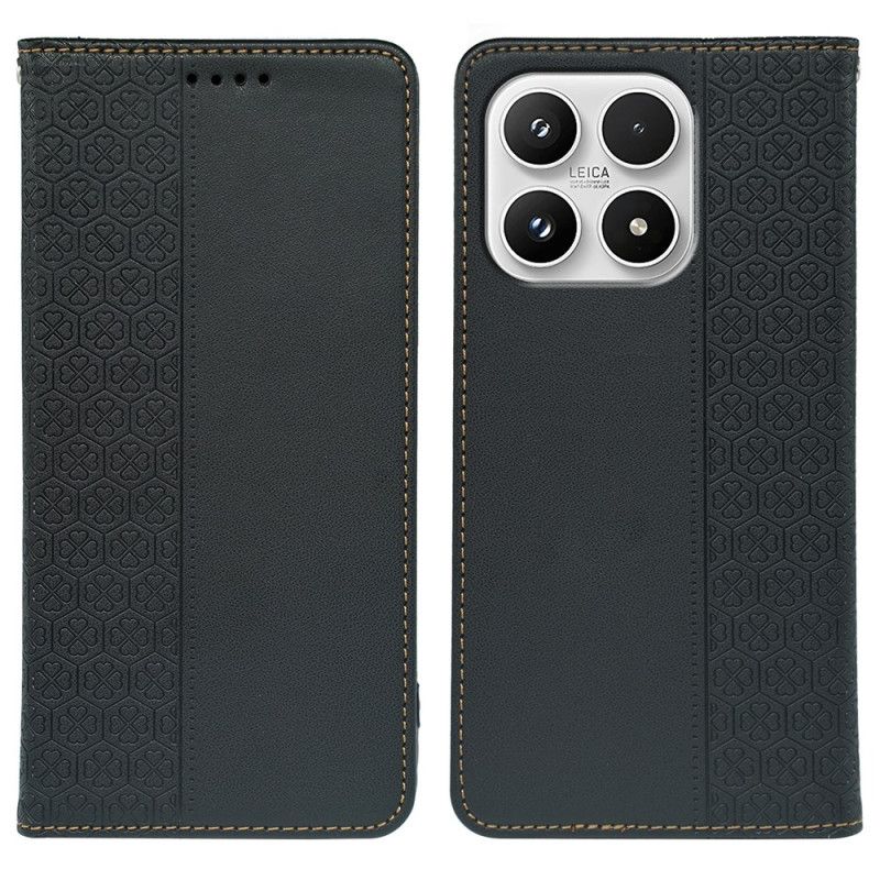 Xiaomi 17 Flip-cover Met Klavertjes Vier