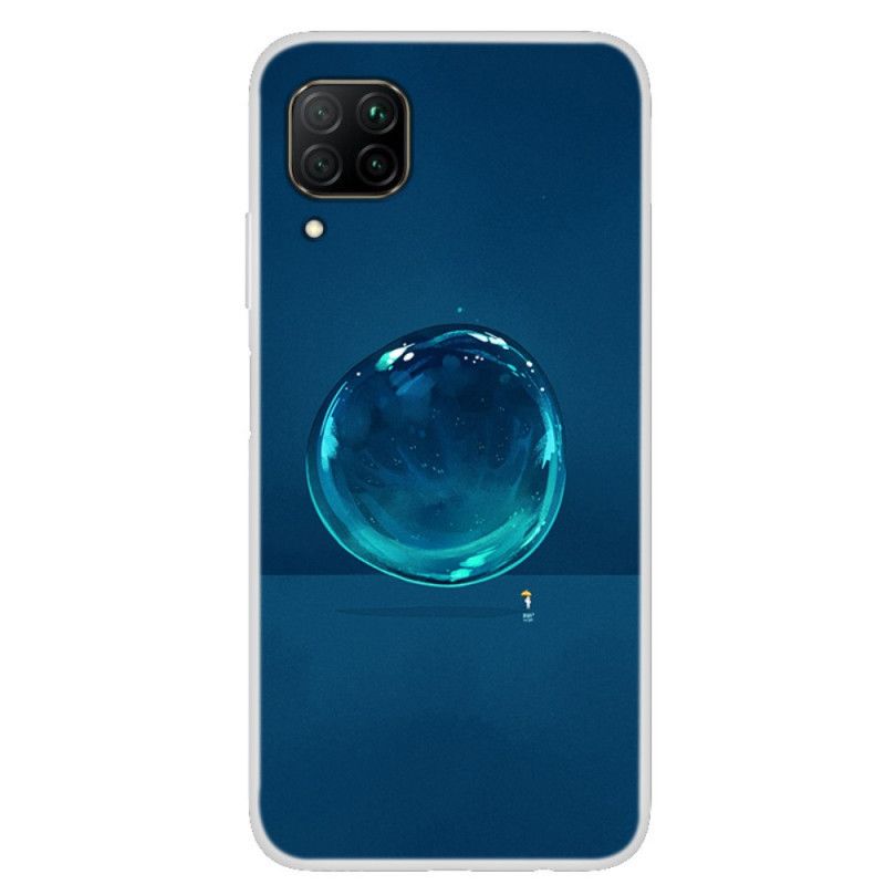 Case Hoesje Huawei P40 Lite Telefoonhoesje Druppel Water