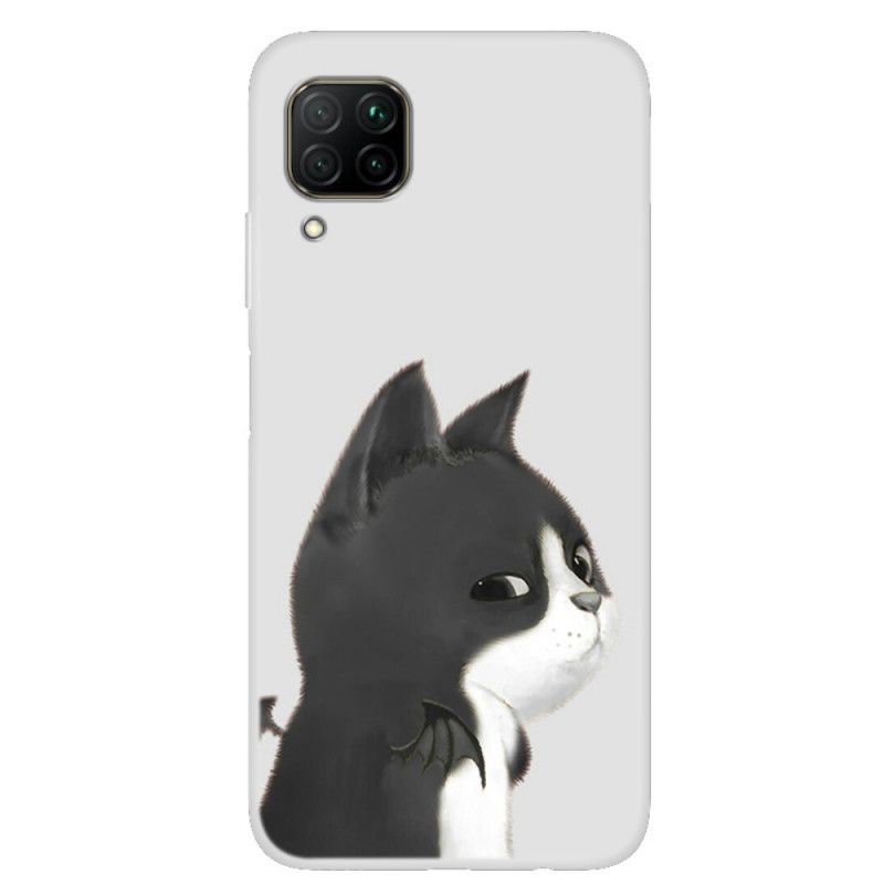 Case Hoesje Huawei P40 Lite Telefoonhoesje Duivelskat
