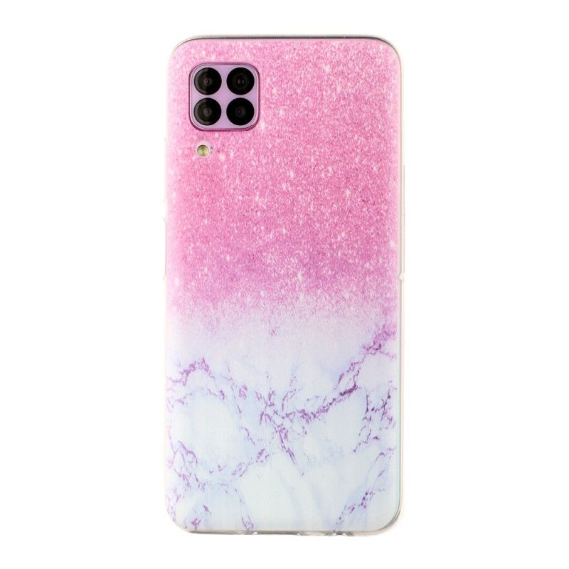 Case Hoesje Huawei P40 Lite Telefoonhoesje Marmer