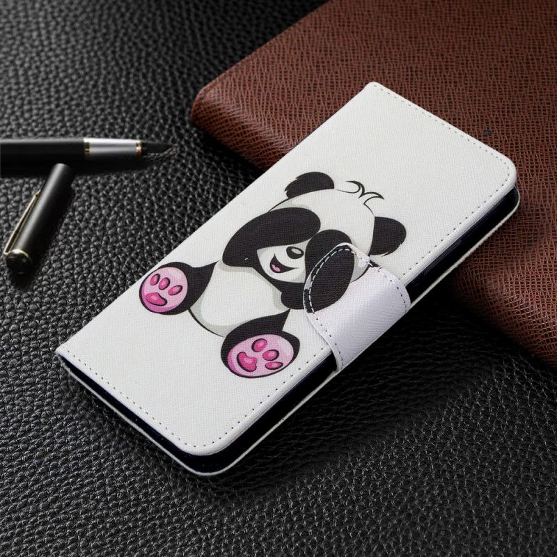 Cover Folio-hoesje Huawei P40 Lite Telefoonhoesje Leuke Panda