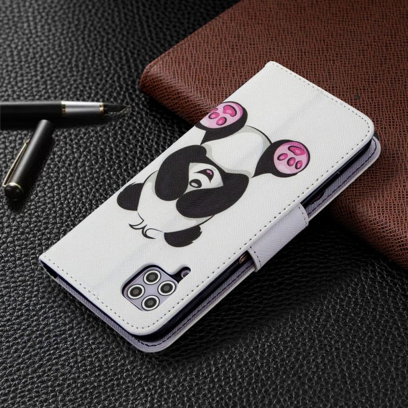 Cover Folio-hoesje Huawei P40 Lite Telefoonhoesje Leuke Panda