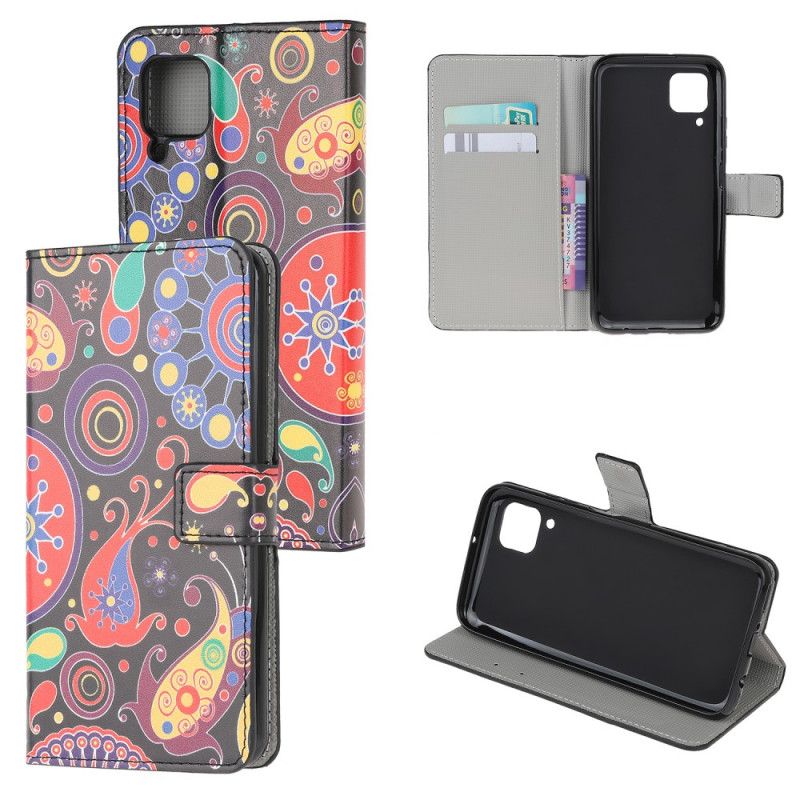 Cover Folio-hoesje Huawei P40 Lite Telefoonhoesje Melkwegontwerp