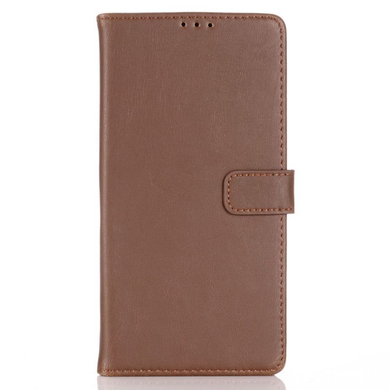 Cover Folio-hoesje Huawei P40 Lite Zwart Telefoonhoesje Retro Kunstleer