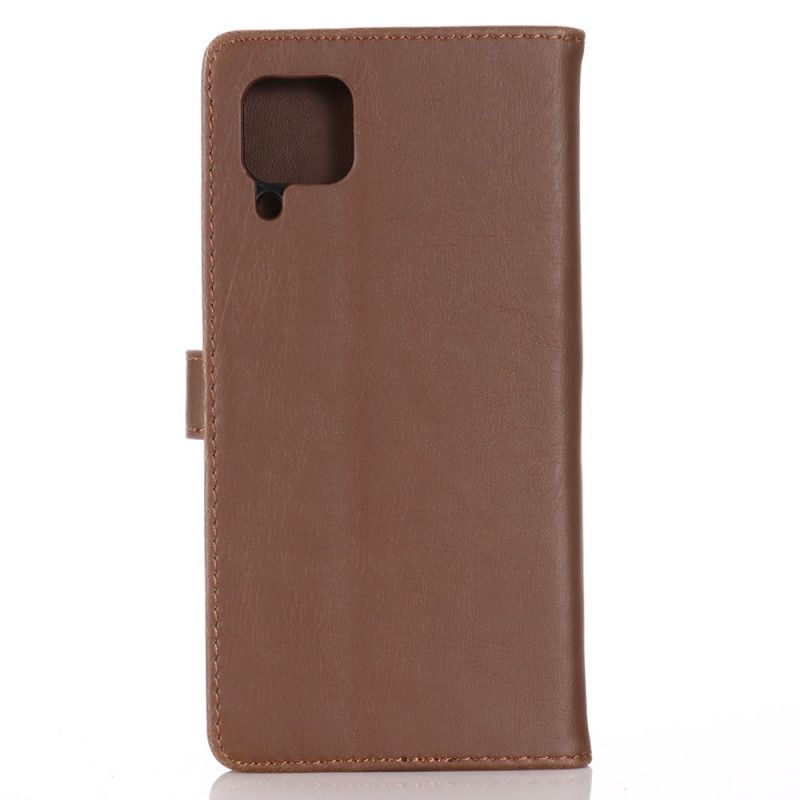 Cover Folio-hoesje Huawei P40 Lite Zwart Telefoonhoesje Retro Kunstleer