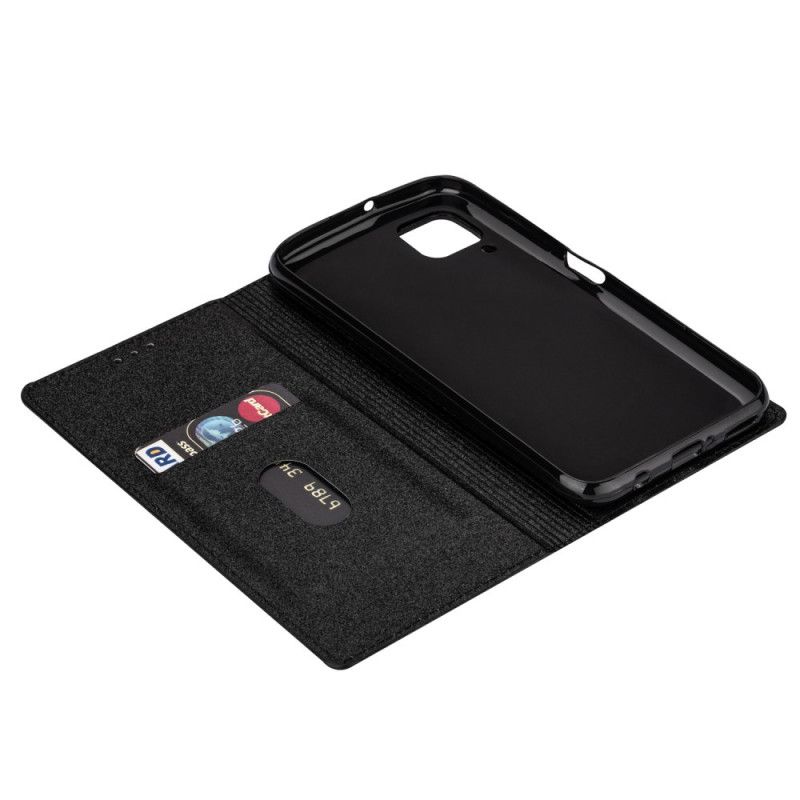 Folio-hoesje Huawei P40 Lite Magenta Zwart Glitterstijl