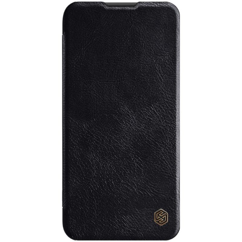 Folio-hoesje Huawei P40 Lite Rood Zwart Qin-Reeks Nillkin
