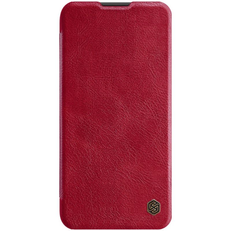 Folio-hoesje Huawei P40 Lite Rood Zwart Qin-Reeks Nillkin