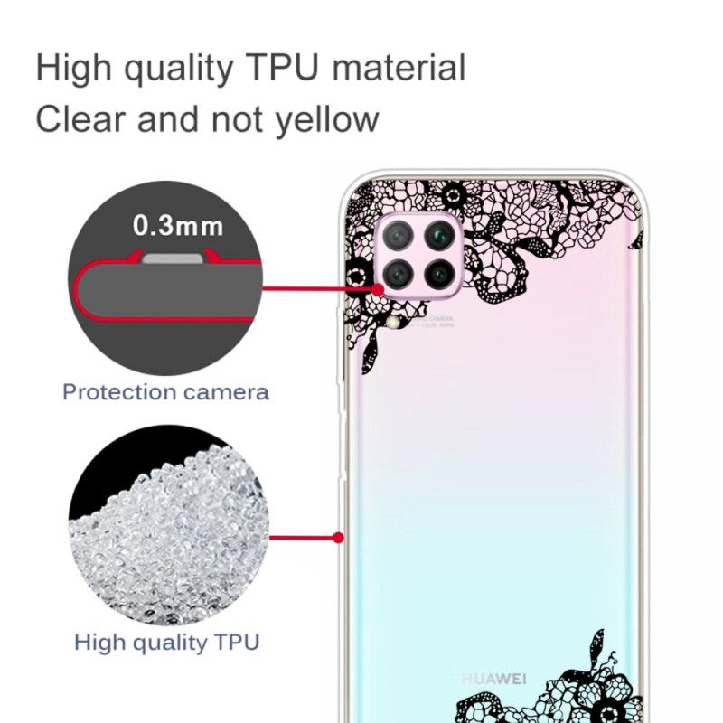 Hoesje Huawei P40 Lite Fijn Kant