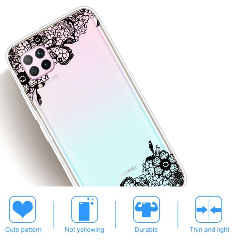 Hoesje Huawei P40 Lite Fijn Kant