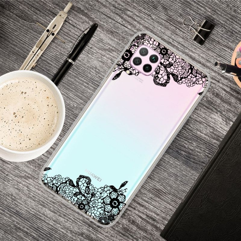 Hoesje Huawei P40 Lite Fijn Kant