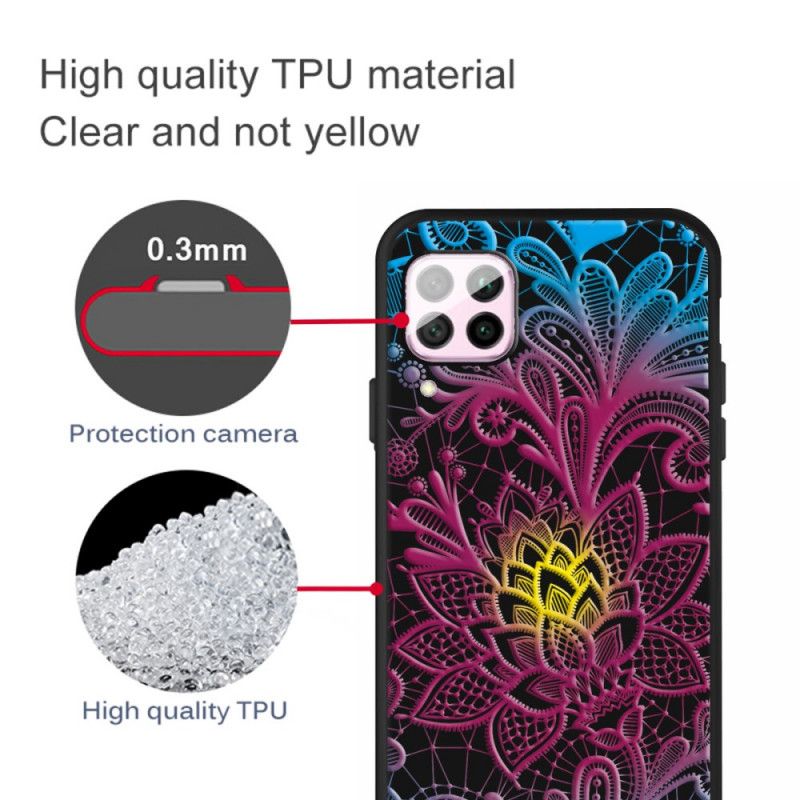 Hoesje Huawei P40 Lite Meesterlijke Bloem