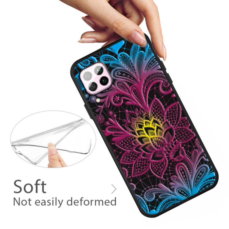 Hoesje Huawei P40 Lite Meesterlijke Bloem