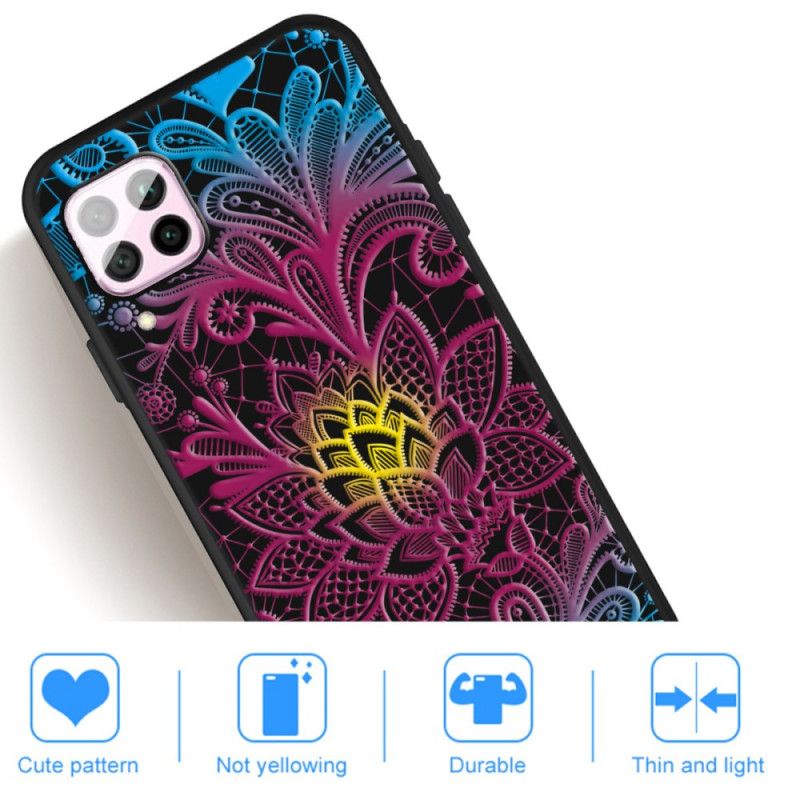 Hoesje Huawei P40 Lite Meesterlijke Bloem