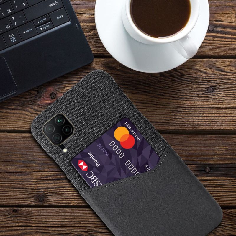 Hoesje Huawei P40 Lite Rood Zwart Ksq Kaarthouder