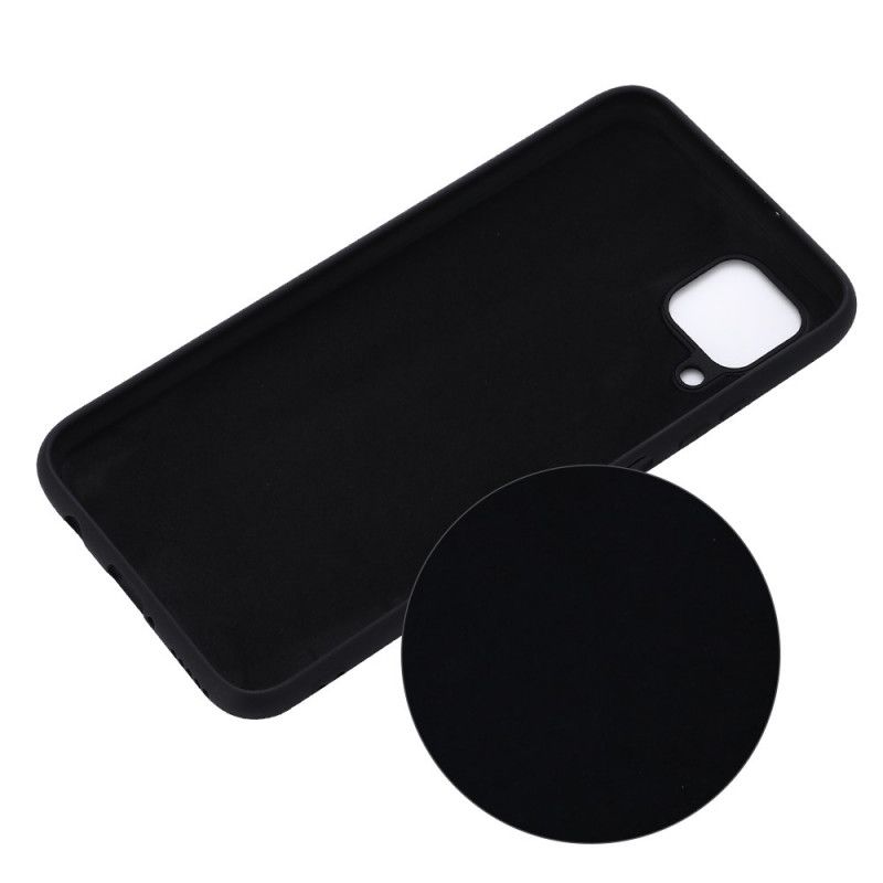 Hoesje Huawei P40 Lite Rood Zwart Siliconenvloeistof