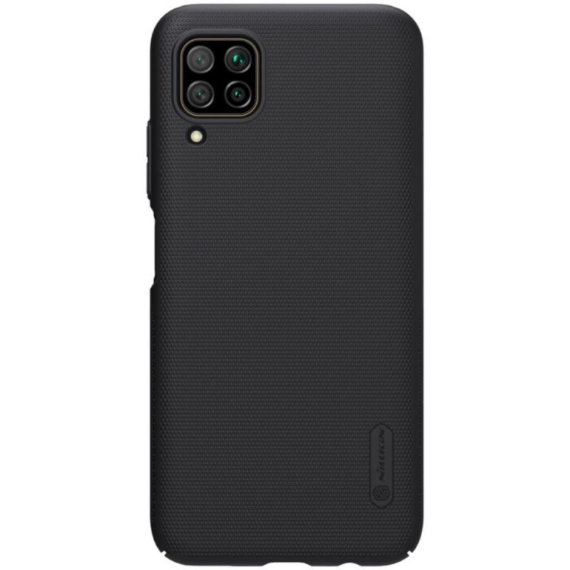 Hoesje Huawei P40 Lite Rood Zwart Stijve Frosted Nillkin