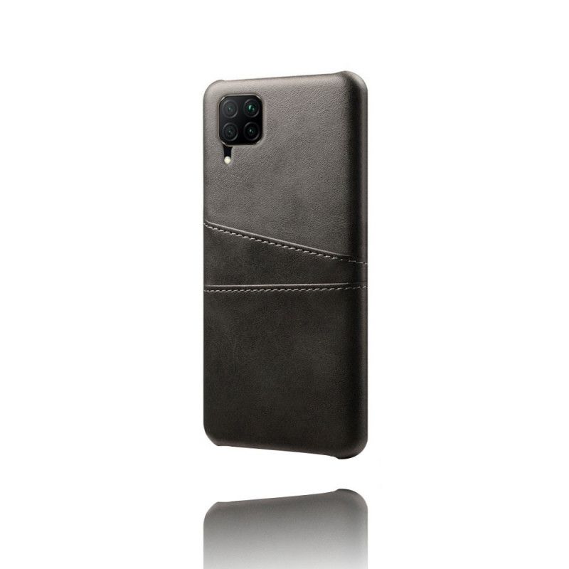 Hoesje Huawei P40 Lite Roze Zwart Dubbele Ksq Kaarthouder