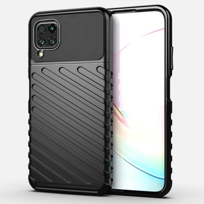 Hoesje voor Huawei P40 Lite Groen Zwart Donderreeks