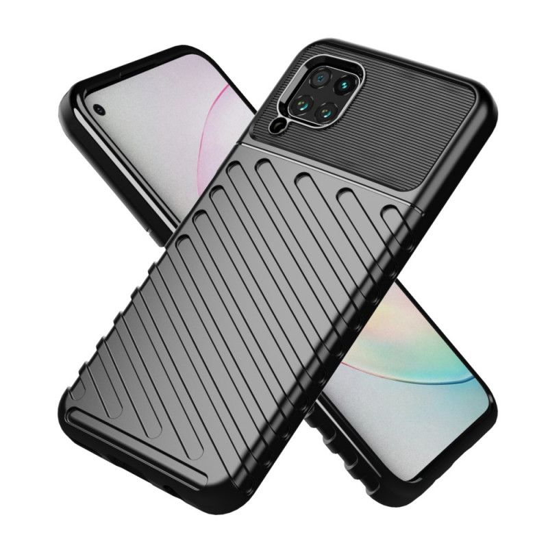 Hoesje voor Huawei P40 Lite Groen Zwart Donderreeks
