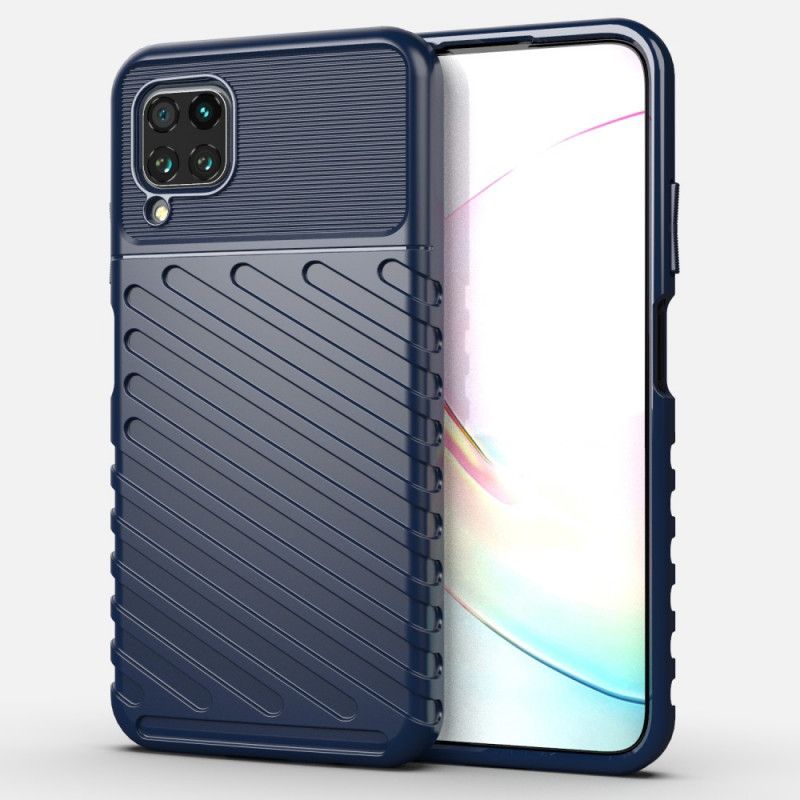 Hoesje voor Huawei P40 Lite Groen Zwart Donderreeks