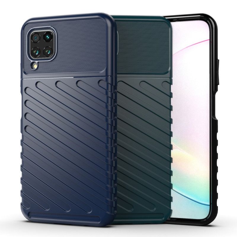 Hoesje voor Huawei P40 Lite Groen Zwart Donderreeks