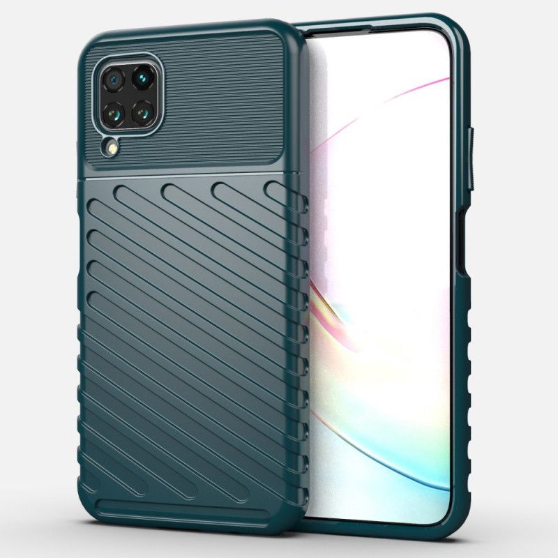 Hoesje voor Huawei P40 Lite Groen Zwart Donderreeks