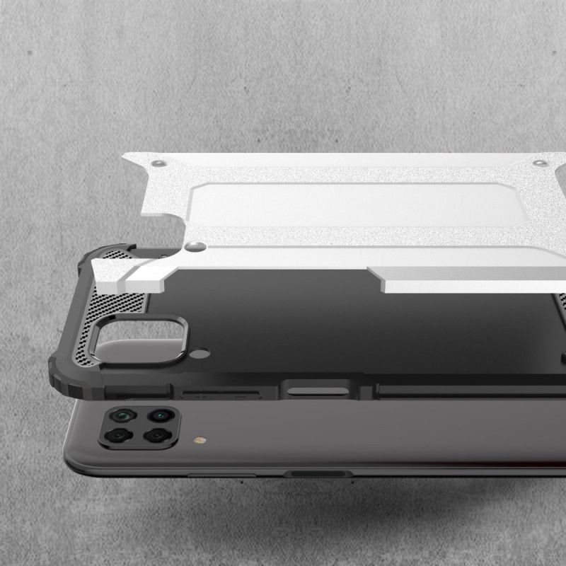 Hoesje voor Huawei P40 Lite Rood Zwart Overlevende