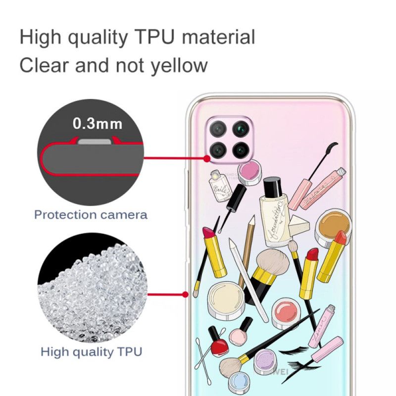 Hoesje voor Huawei P40 Lite Topmake-Up