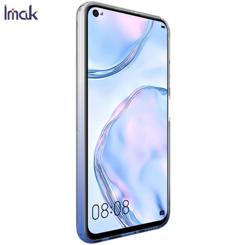 Hoesje voor Huawei P40 Lite Transparant Ux-6 Serie Imak